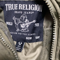 True Religion Khaki Puffer Jacket (S)