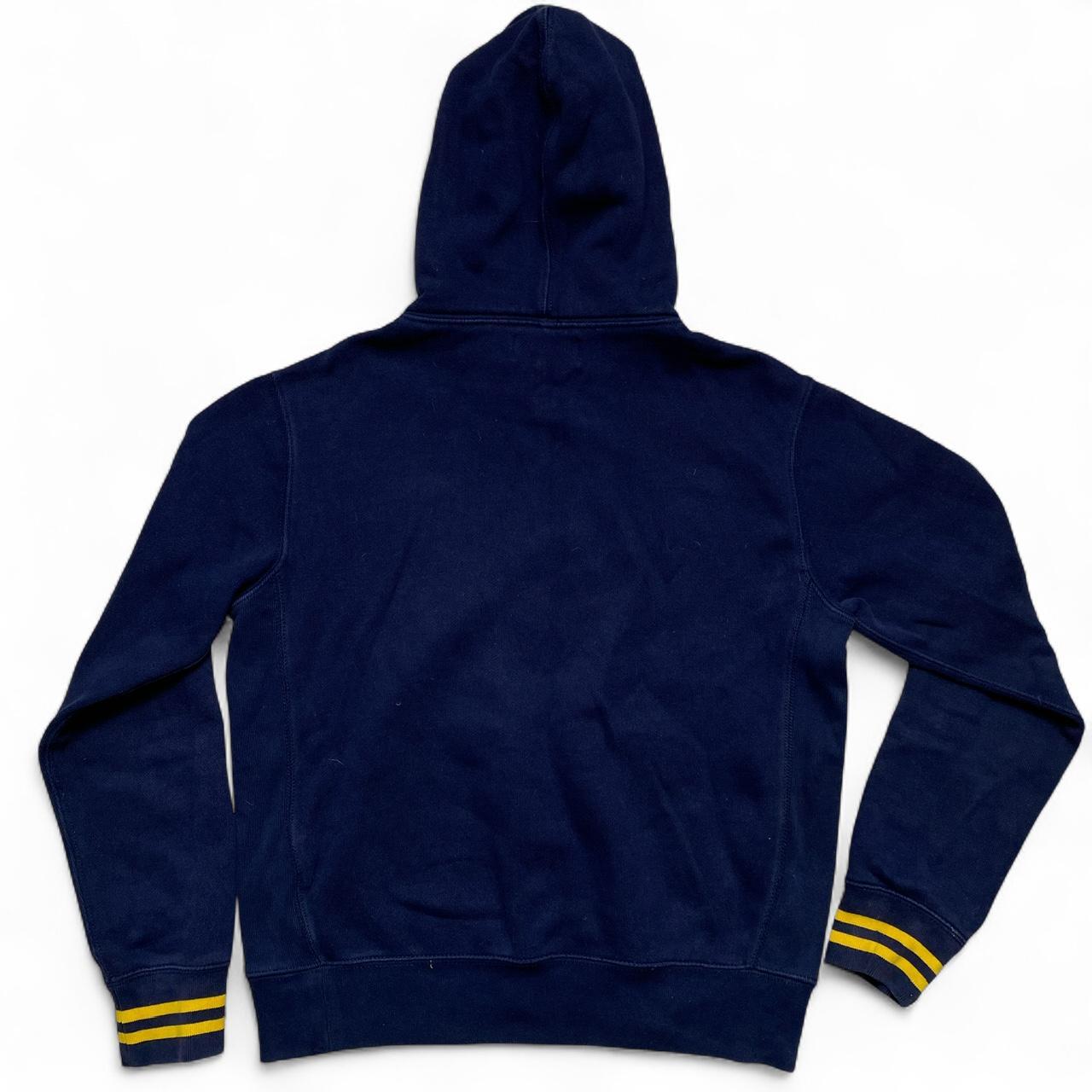 Polo Ralph Lauren Navy and Yellow Hoodie (S)