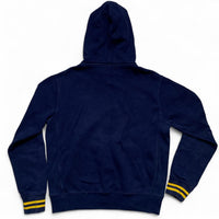 Polo Ralph Lauren Navy and Yellow Hoodie (S)