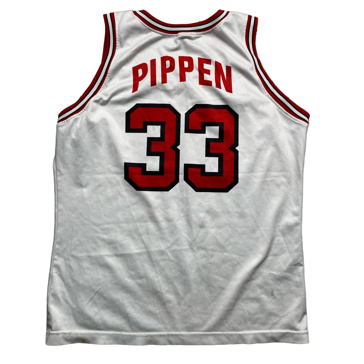 Chicago Bulls Champion Vintage Pippen 33 Basketball Jersey (L)