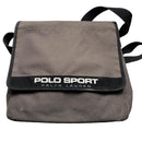 Polo Sport Ralph Lauren Grey and Black Messenger Shoulder Bag