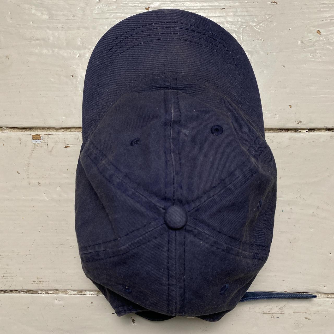 Wood Wood Navy and White Cap
