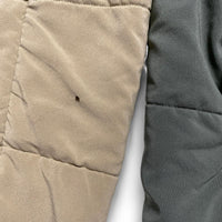 Patagonia Khaki Sand and Green Lightweight Puffer Jacket (XL)