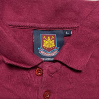 West Ham United Vintage Football Club Clarinet and Blue Polo Shirt (L)