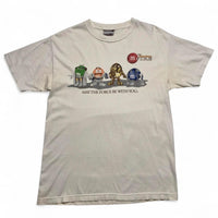 Star Wars M&Ms May The Force Be With You Vintage y2k White T Shirt (M)