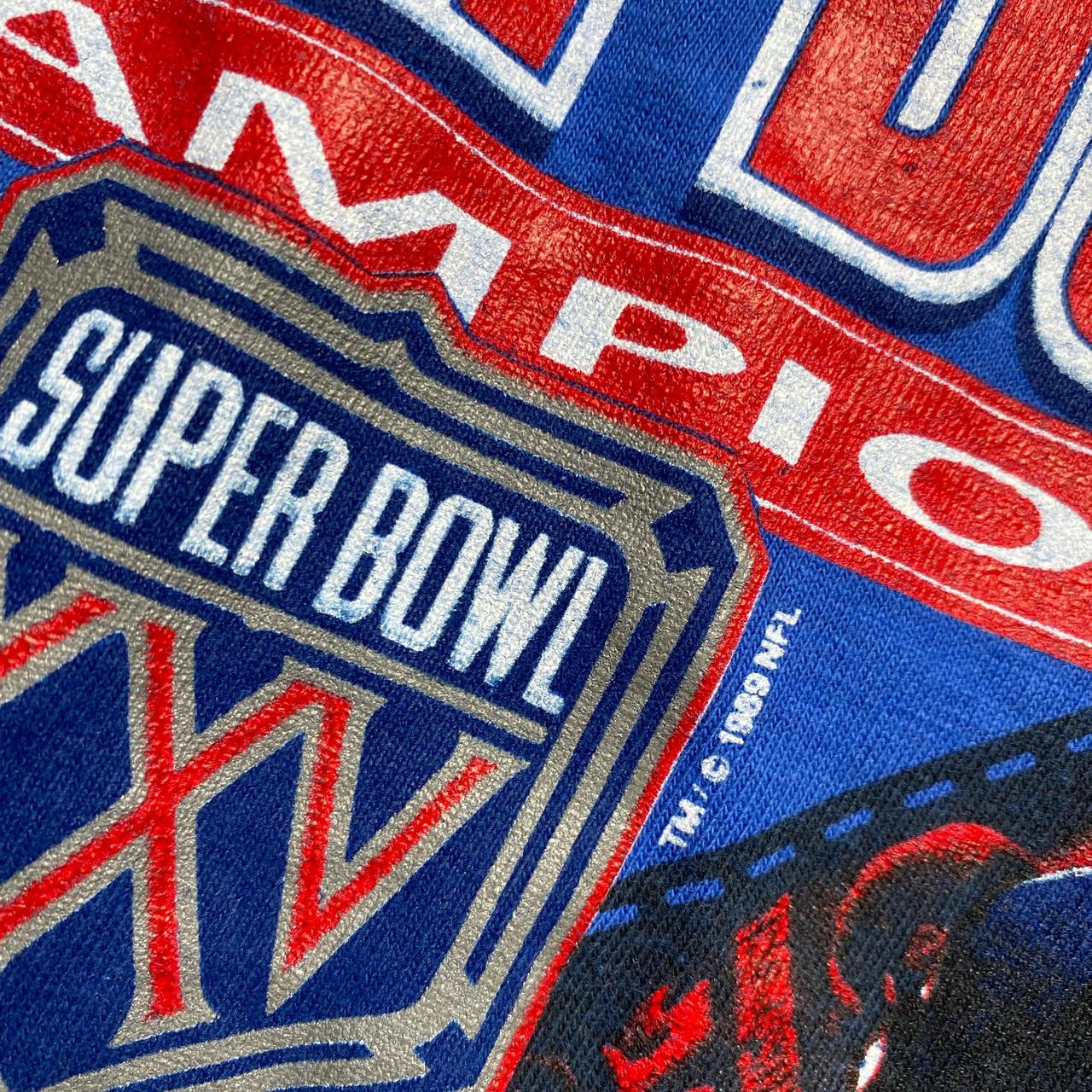 New York Giants Super Bowl Champions 1990 T Shirt