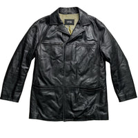 Versace Classic V2 Vintage Soft Leather Long Coat (L)