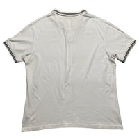 Barbour White And Black Polo Shirt (XL)