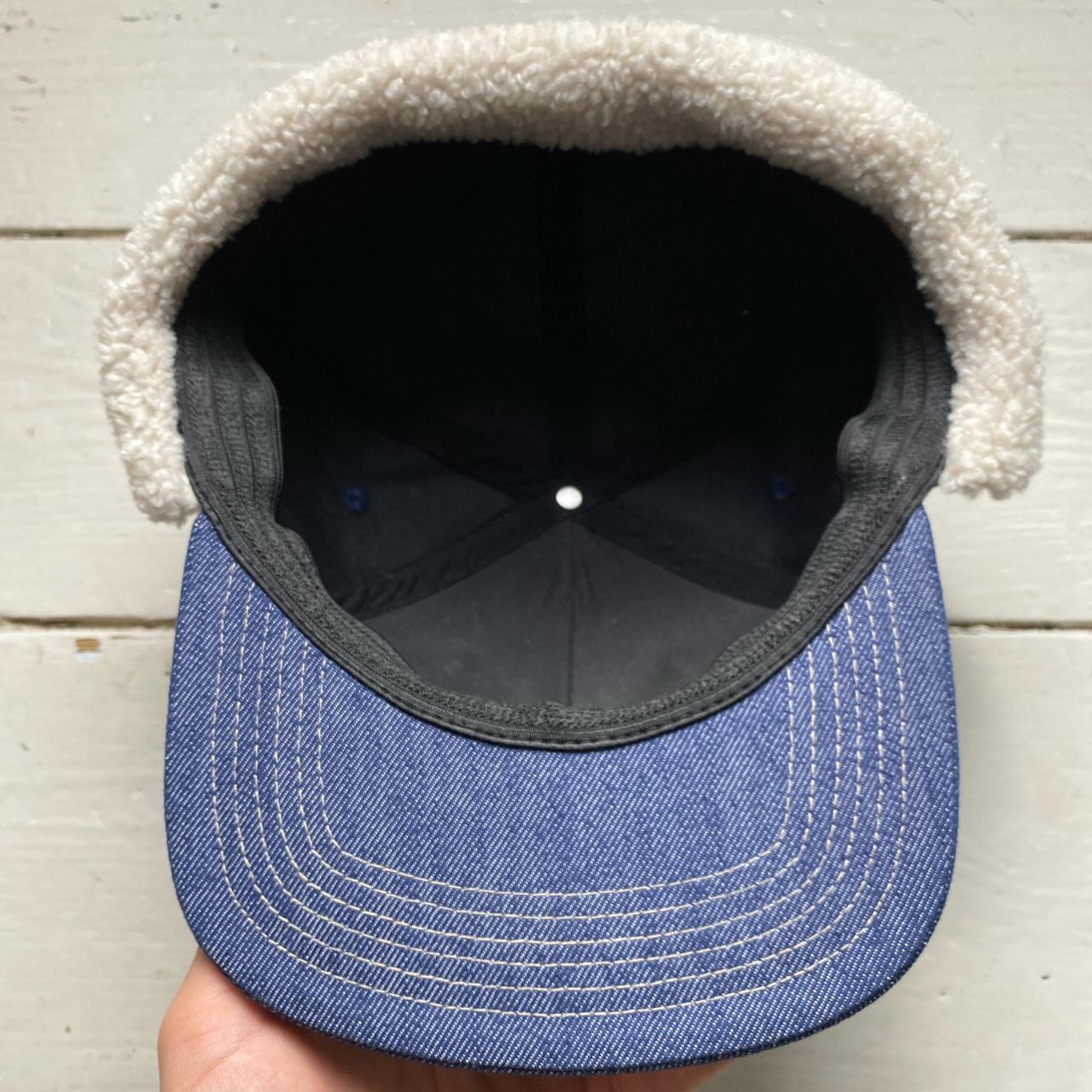 Swoosh Denim Dog Ear Trapper Hat