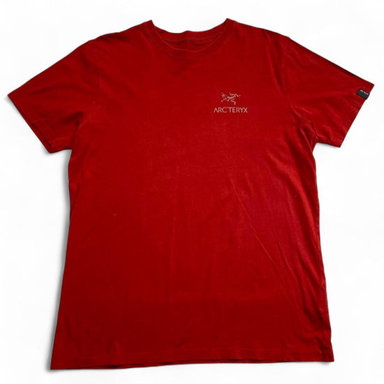 Arc'teryx Red and White T Shirt (M)