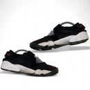 Nike Air Rift Black and Red Tartan Trainers (UK 9.5)
