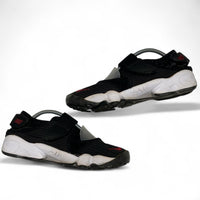 Nike Air Rift Black and Red Tartan Trainers (UK 9.5)