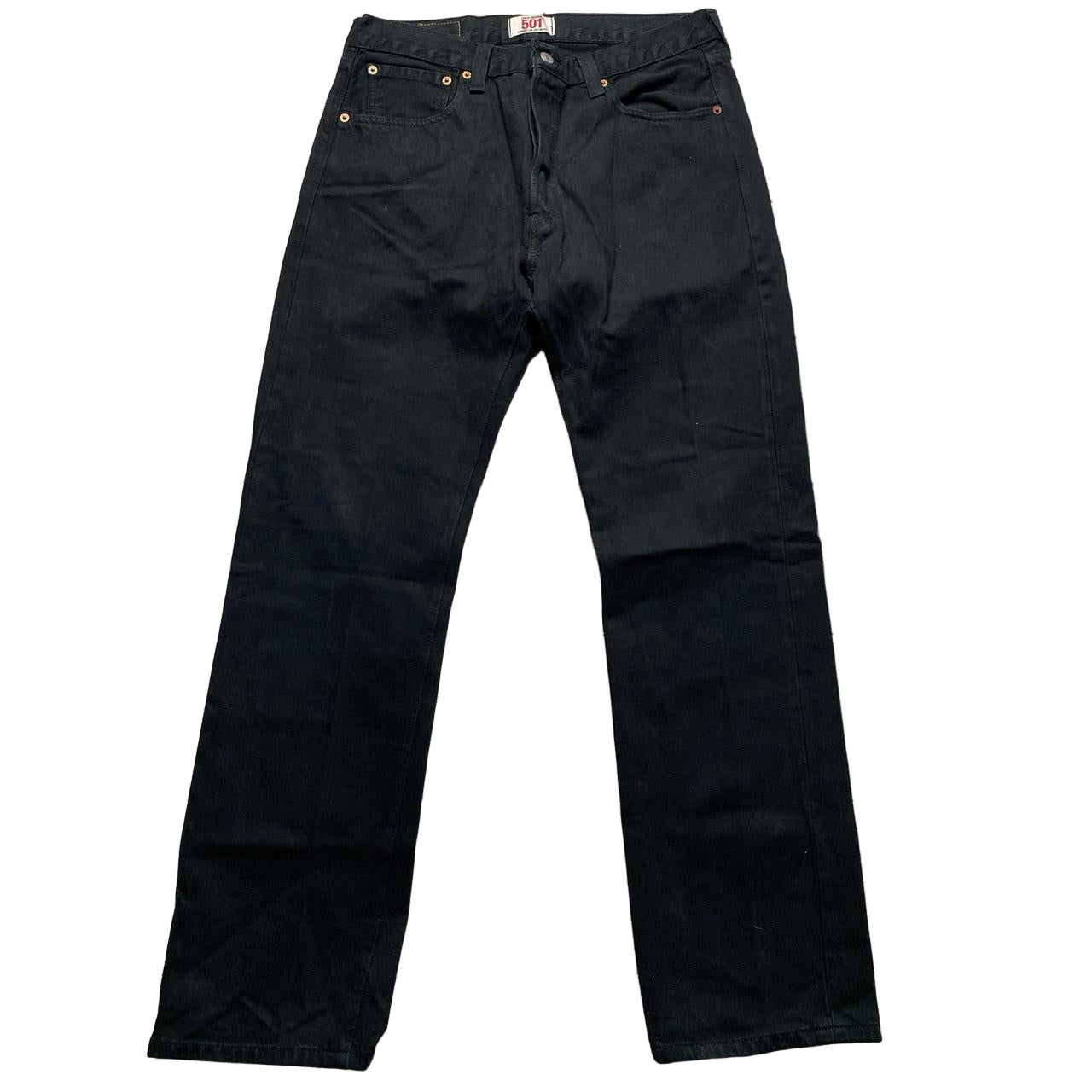 Levis 501 Black Vintage Baggy Jeans (34W)