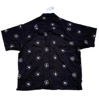 Element Skateboards Public Enemy Black and White Short Sleeve Shirt (M)