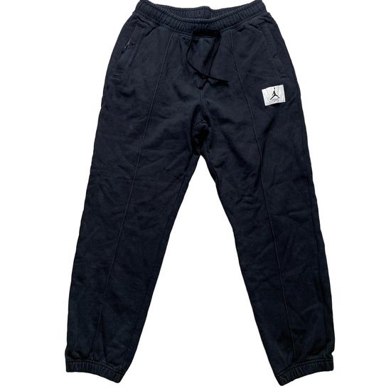 Jordan Black and White Taper Line Joggers (M)