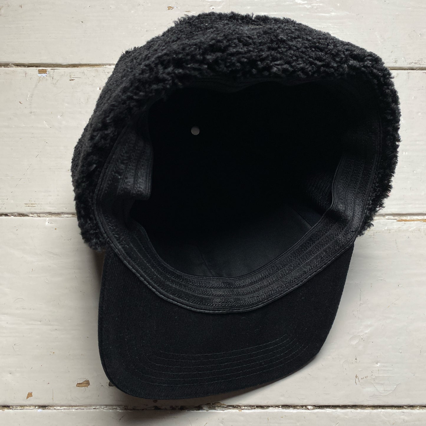 W9 Triple Black Dog Ear Trapper Hat