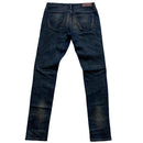 All Saints Navy Stonewash Slim Jeans (28W)