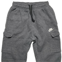 Nike Grey ad White Swoosh Cargo Joggers (S)