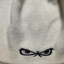 No Fear Eyes White Beanie Hat