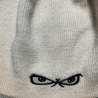 No Fear Eyes White Beanie Hat