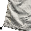 Criminal Damage White Cargo Parachute Combat Shorts (L)