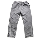 Reebok Vintage Shell Baggy Trackpant Bottoms Silver Navy and White (M)