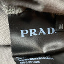 Prada Grey and Red Strip Polo Shirt (M)