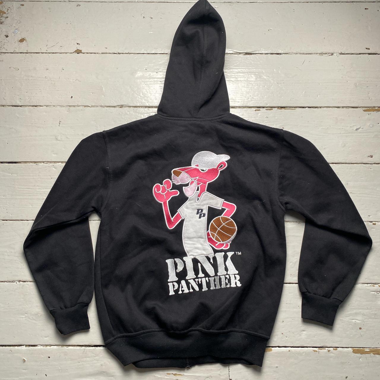 Pink Panther Vintage 2006 Hoodie Black and Pink