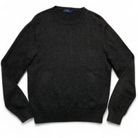 Polo Ralph Lauren Grey and Green Pony Jumper