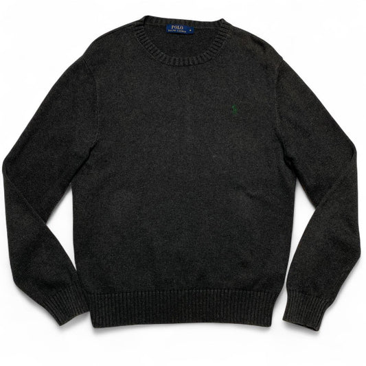 Polo Ralph Lauren Grey and Green Pony Jumper