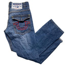 True Religion Red Stitch Navy Jeans (30W)