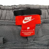 Nike Box Logo Grey and Red Joggers (L)