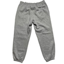 Nike Grey and Black Club Spellout Baggy Joggers (2XL)