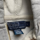 Polo Ralph Lauren Grey and Burgundy Pony Hoodie (L)