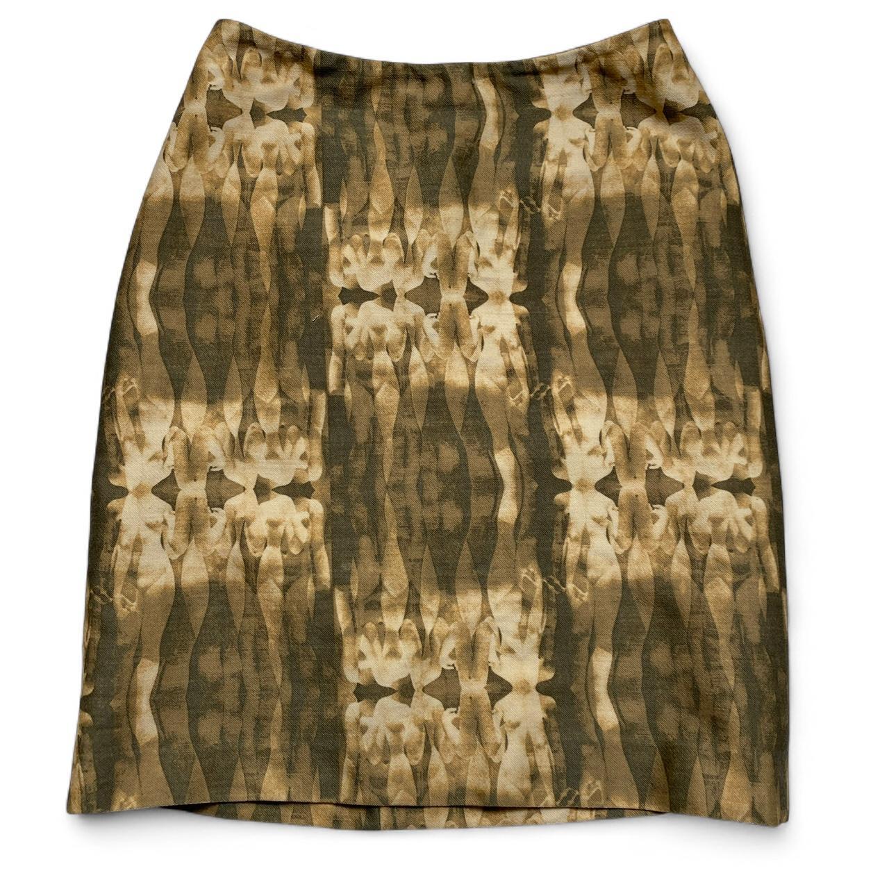 Versus Versace Vintage y2k Womens Mannequin Skirt (28W)