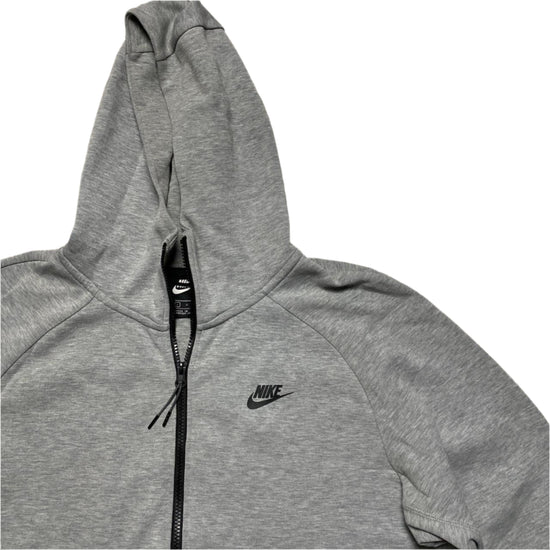 Nike Tech Fleece Hoodie Grey and Black (L)