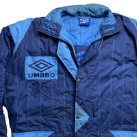 Umbro Vintage 90’s Long Football Jacket Blue (M)