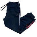 Reebok Navy Red and White Vintage y2k Baggy Trackpant Shell Bottoms (S)
