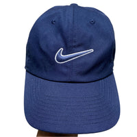 Nike Navy and White Swoosh Cap