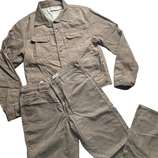 Rocha John Rocha Vintage Corduroy Full Suit Jacket and Jeans (M)