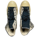 Converse Off White Black and White High Tops (UK 6)