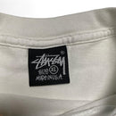 Stussy Lion Rasta Vintage 90’s Single Stitch White T Shirt