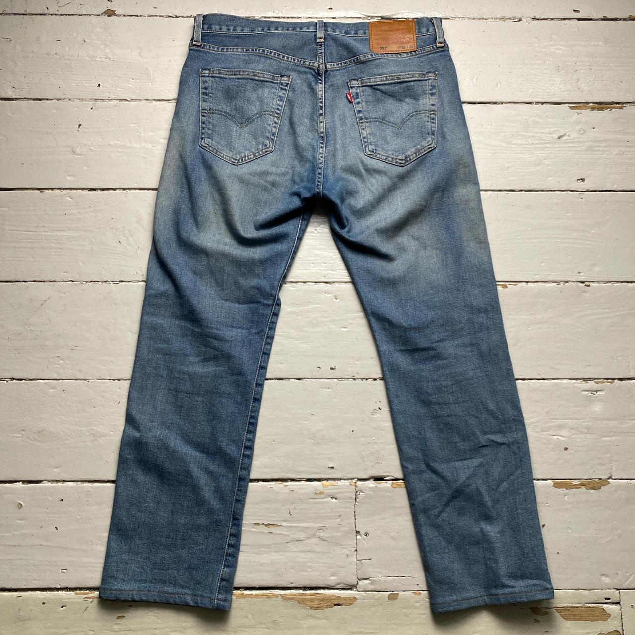 Levis 501 Light Blue Jeans