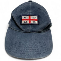 FCUK England French Connection Navy Baseball Cap