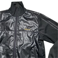 Adidas Originals Black and Gold Tracksuit Jacket (M)