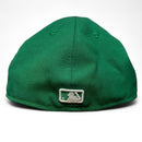 New York Yankees New Era Green and White Fitted Cap