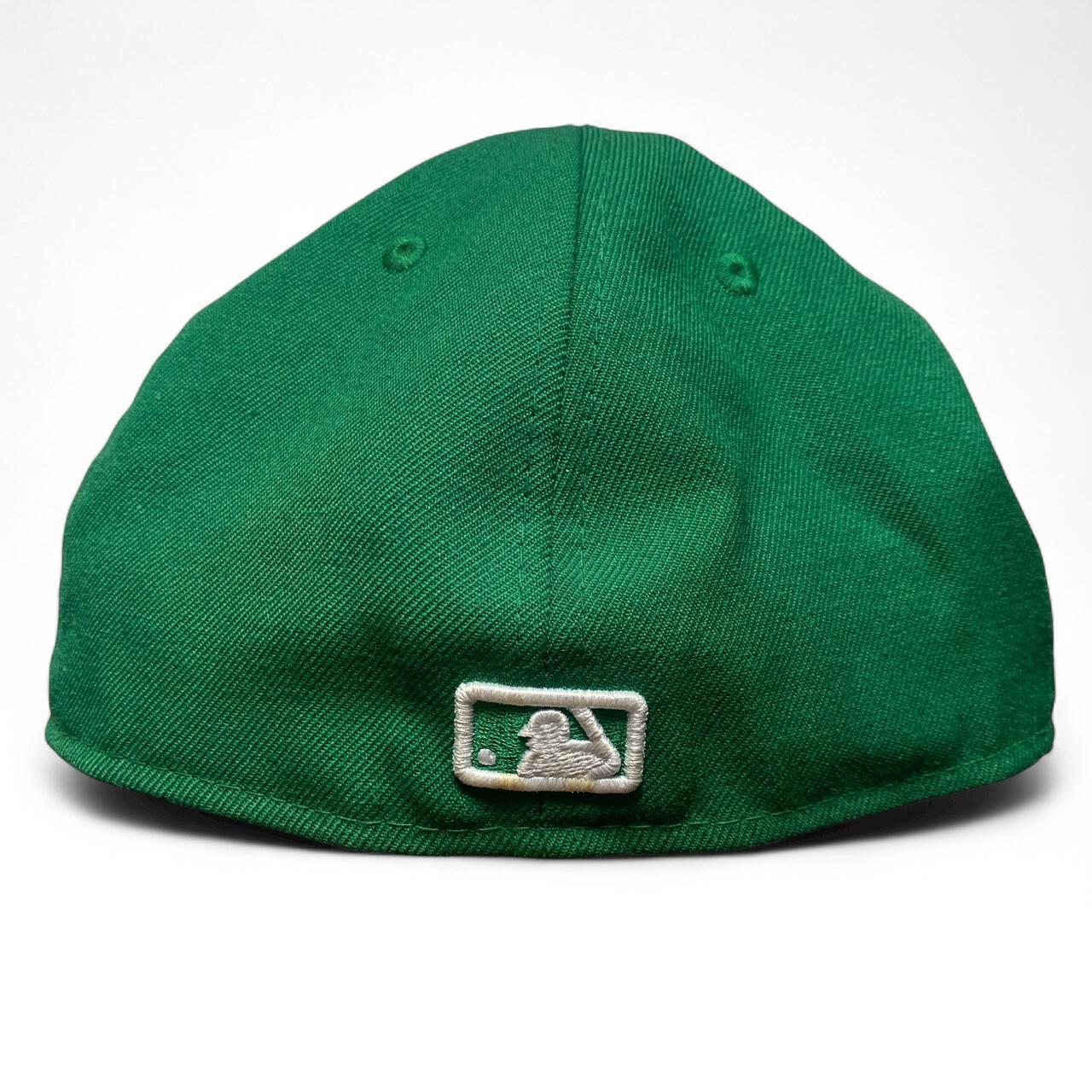 New York Yankees New Era Green and White Fitted Cap