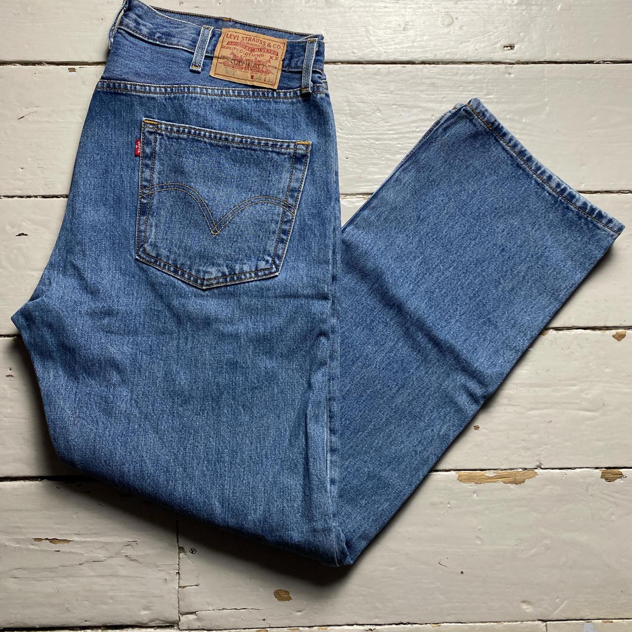 Levis 501 Baggy Blue Jeans