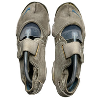 Nike Air Rift Vintage 2009 Silver and Blue Tabi Split Toe (UK 7.5)