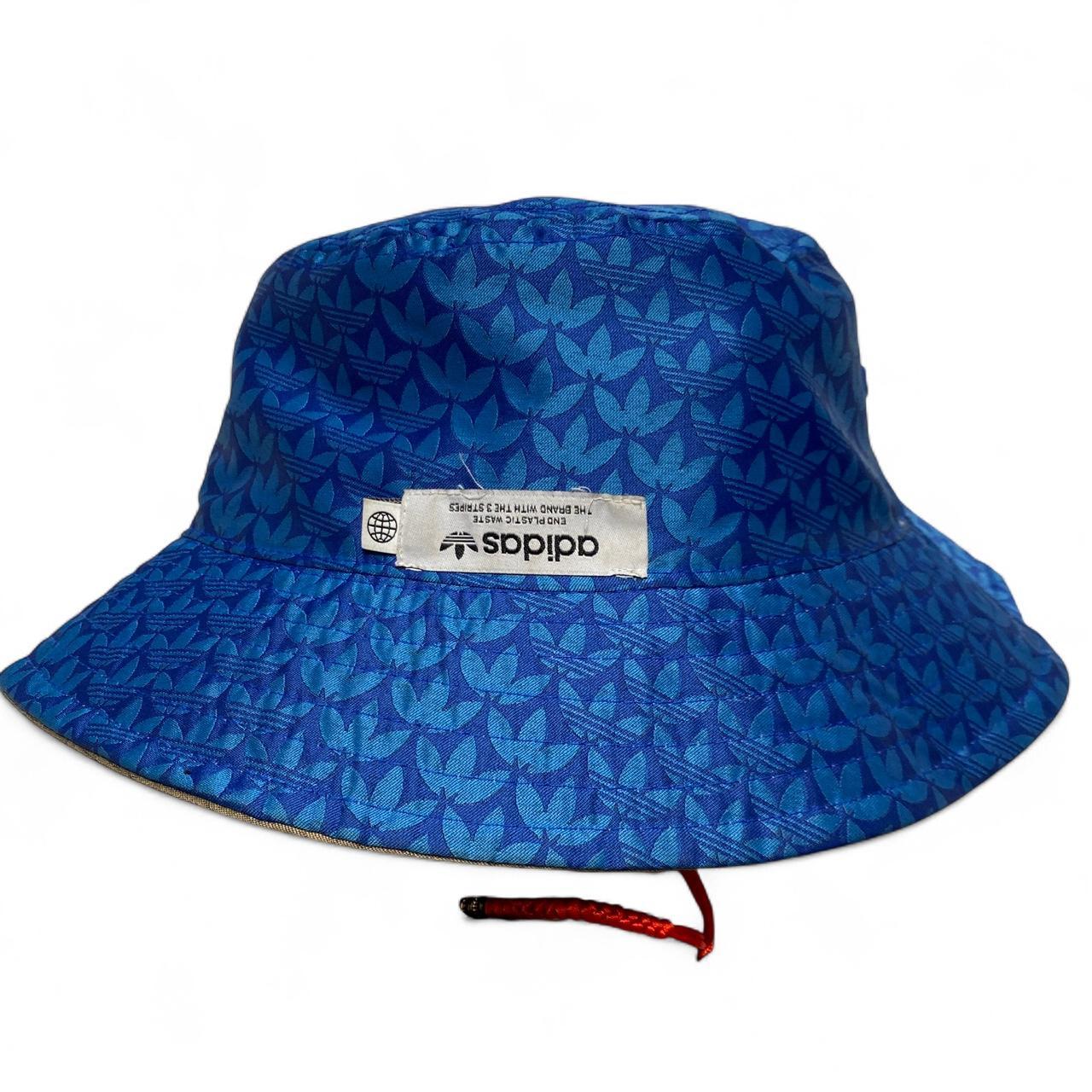 Adidas Originals Reversible Brown White and Blue Bucket Hat